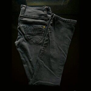 90s/Y2K Vintage Farlow Jean-black skinny leg-2/3/S